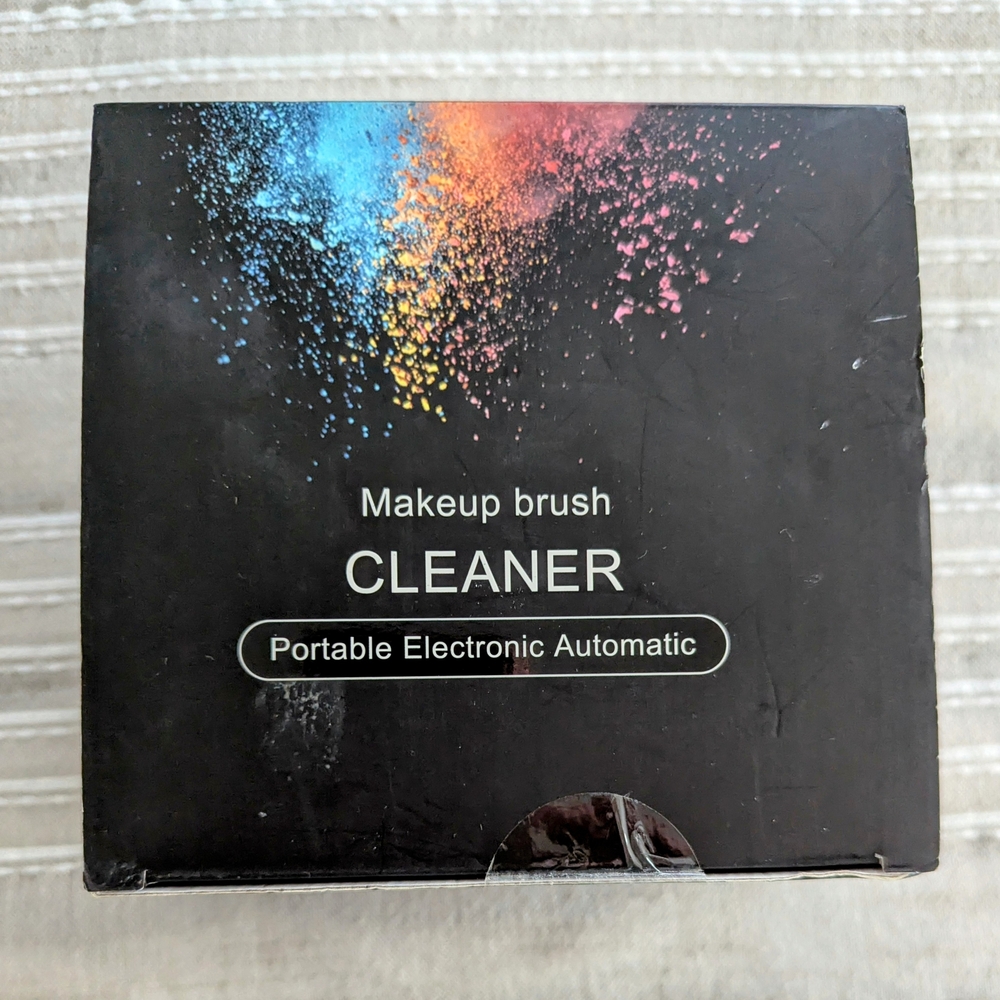 Portable Electronic Automatic Makeup Brush Cleaner